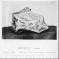 Early(pre 1887) photography of Rowton Iron Meteorite